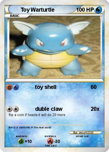 Pokemon Toy Warturtle