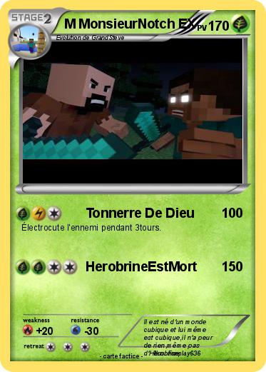 Pokemon M MonsieurNotch EX