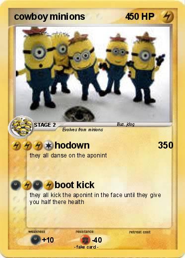Pokemon cowboy minions                4