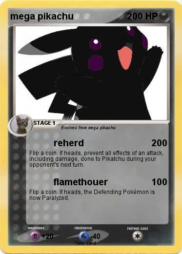 Pokemon mega pikachu
