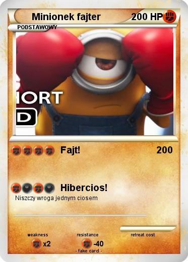 Pokemon Minionek fajter