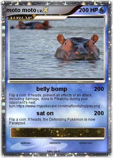 Pokemon moto moto