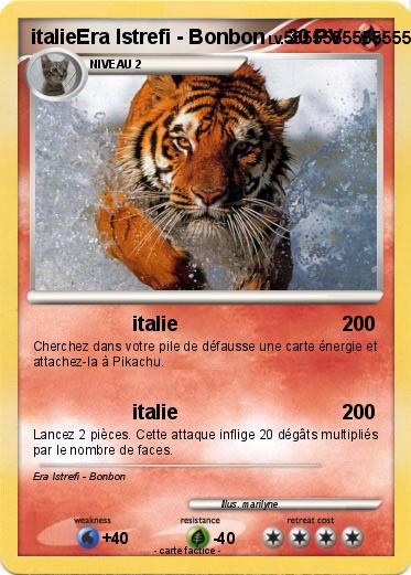 Pokemon italieEra Istrefi - Bonbon