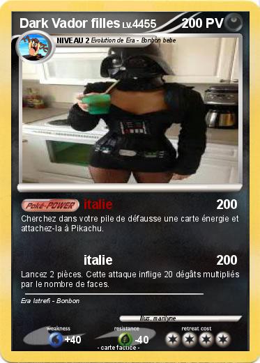 Pokemon Dark Vador femmes