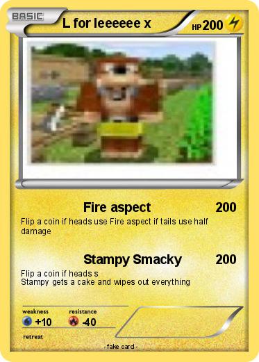 Pokemon L for leeeeee x