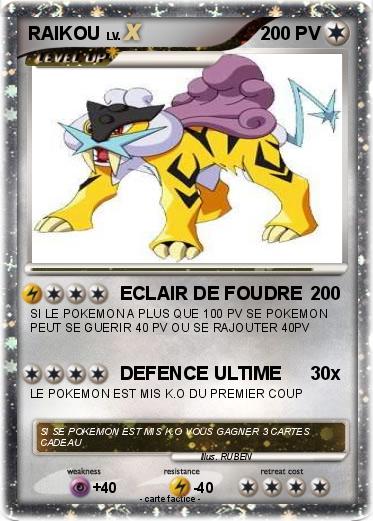 Pokemon RAIKOU