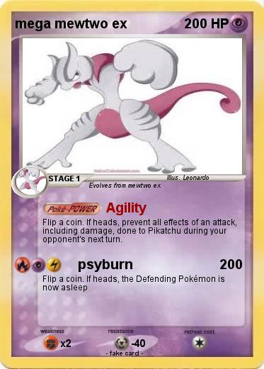 Pokemon mega mewtwo ex