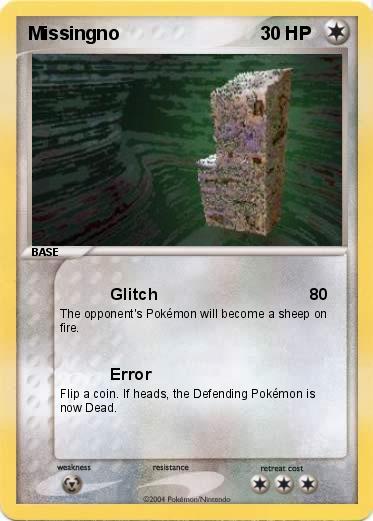 Pokemon Missingno