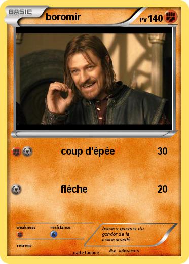 Pokemon boromir