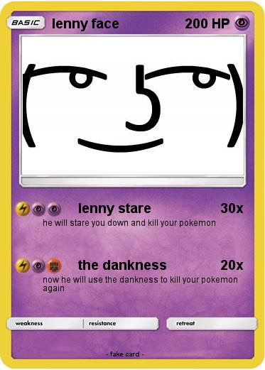 Pokemon lenny face