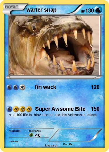Pokemon warter snap