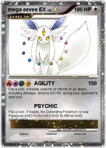 Pokemon mega eevee EX