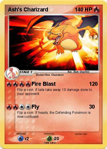 Pokemon Ash's Charizard