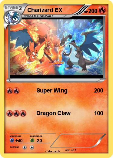 Pokemon Charizard EX