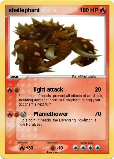 Pokemon shellephant