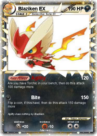 Pokemon Blaziken EX