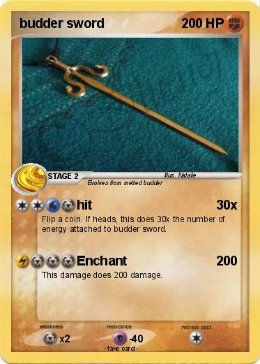 Pokemon budder sword