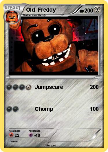 Pokemon Old  Freddy