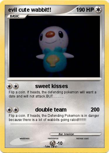Pokemon evil cute wabbit!!