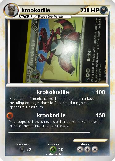 Pokemon krookodile