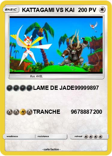 Pokemon KATTAGAMI VS KAI