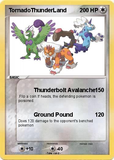 Pokemon TornadoThunderLand
