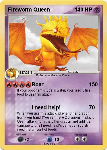 Pokemon Fireworm Queen