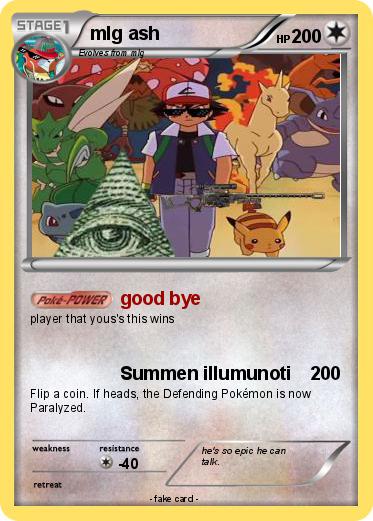 Pokemon mlg ash
