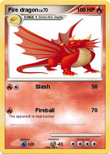 Pokemon Fire dragon