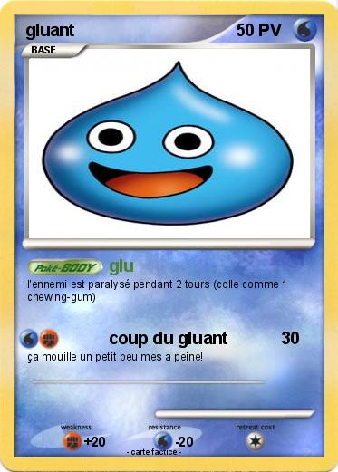 Pokemon gluant
