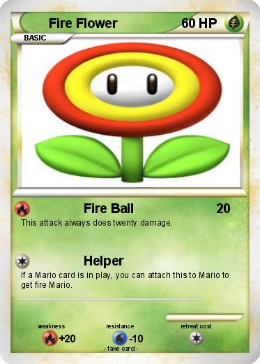 Pokemon Fire Flower