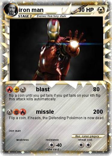 Pokemon iron man