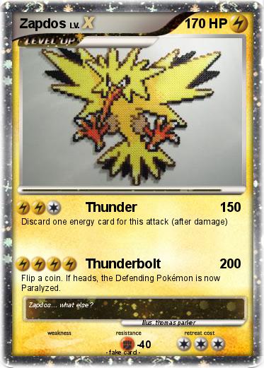 Pokemon Zapdos