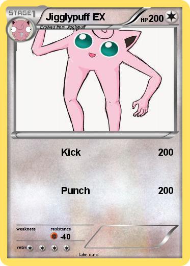 Pokemon Jigglypuff EX