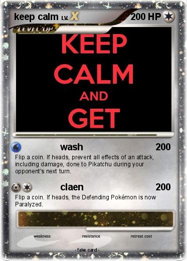 Pokemon keep calm