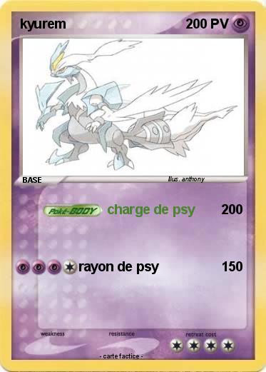 Pokemon kyurem