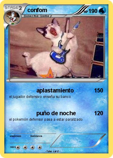 Pokemon confom