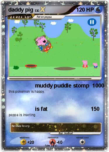 Pokemon daddy pig