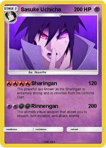 Pokemon Sasuke Uchicha