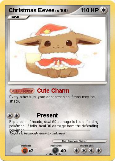 Pokemon Christmas Eevee