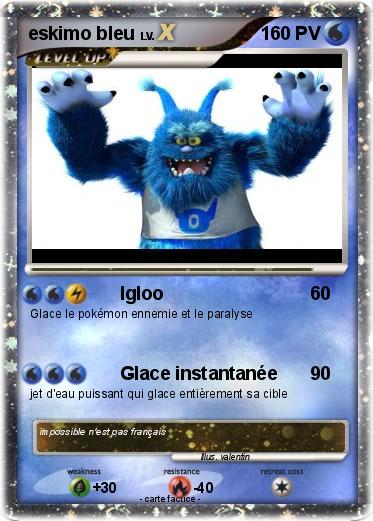 Pokemon eskimo bleu