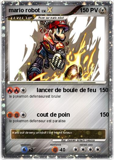 Pokemon mario robot