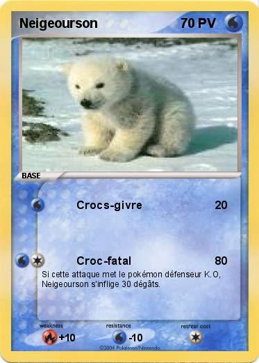 Pokemon Neigeourson