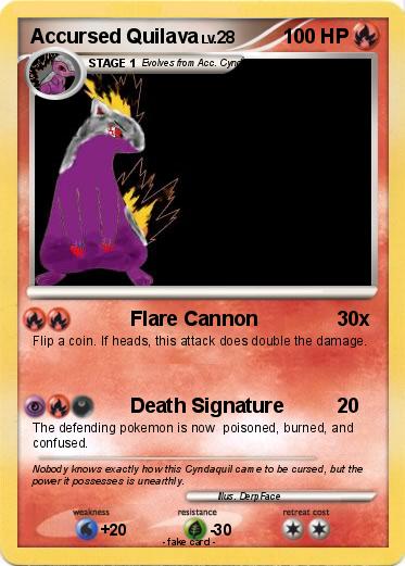 Pokemon Accursed Quilava