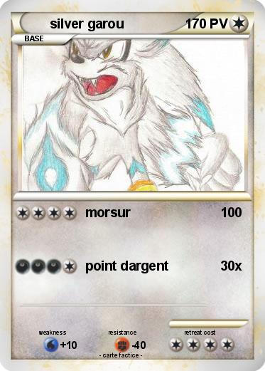 Pokemon silver garou