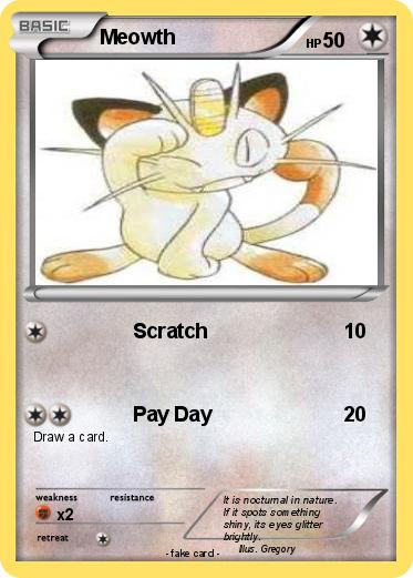 Pokemon Meowth