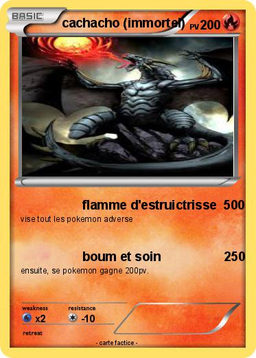 Pokemon cachacho (immortel)