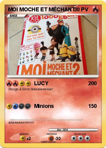 Pokemon MOI MOCHE ET MÉCHANT