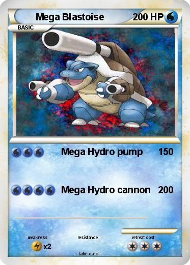 Pokemon Mega Blastoise