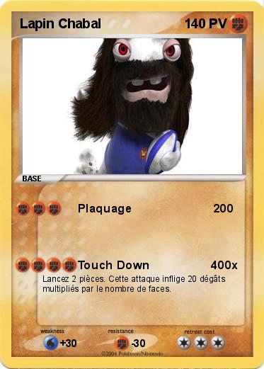 Pokemon Lapin Chabal